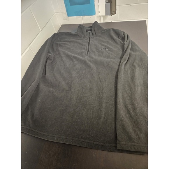 The North Face Jacket Mens Medium Black Long Sleeves Zipper Pockets - Picture 1 of 13